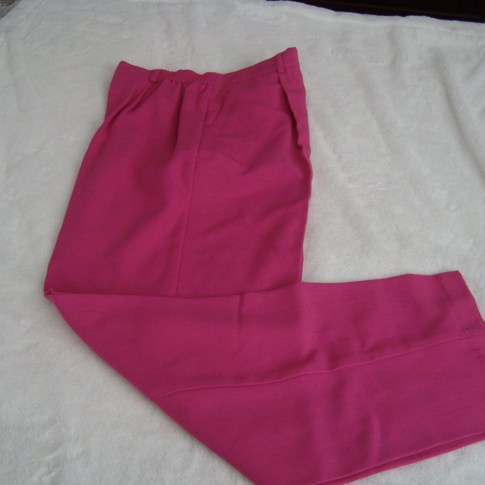 Sag Harbor Pull On Pants Pink sz 8P